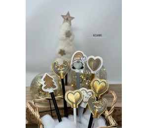 Stickserie - ITH Stifteaufsatz Weihnachtswichtel & Co